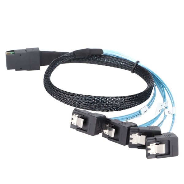 Mini SAS 36PIN-kaapeli Muovi Kestävä 12Gbps Nopea ja vakaa suorituskyky Mini SAS 4 SATA-kaapeli