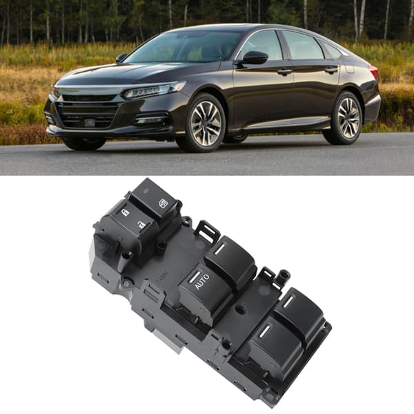 【NX】Electric Master Power Window Switch Compatible with Front Left, Compatible with Accord 2014 2018