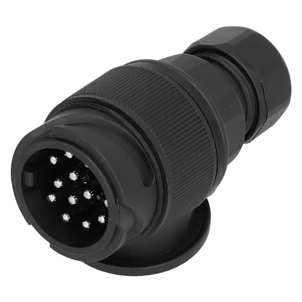 EU 12V Trailer Stik Adapter Elektrisk Vandtæt 13-polet Lastbil Interface Caravan Strømudtag