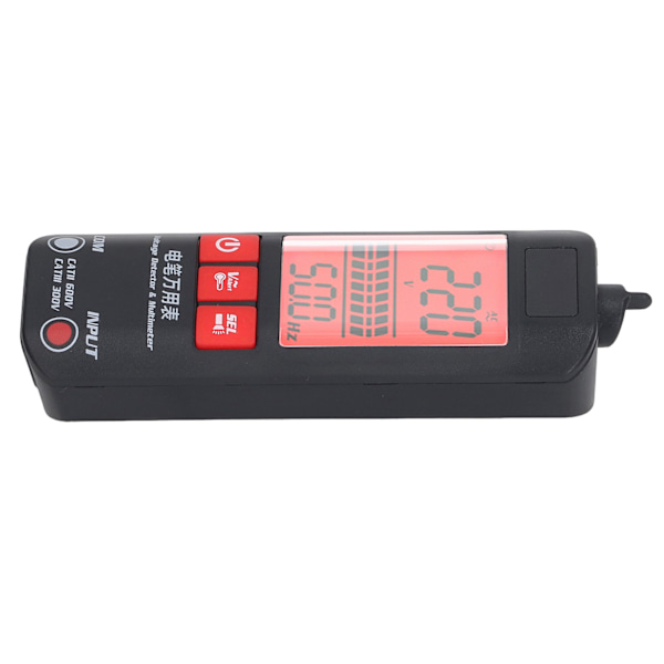 BSIDE Intelligent Digital Multimeter Mini Håndholdt Dobbelttilstande Automatisk LCD Digital Tester Spændingsdetektor