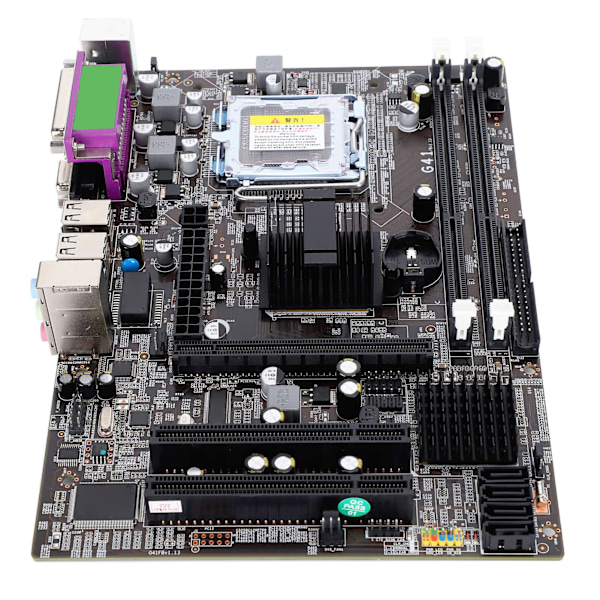 Moderkort LGA 771 DDR3 G41 Chip Dual Channel Desktop Computer Moderkort Tilbehør