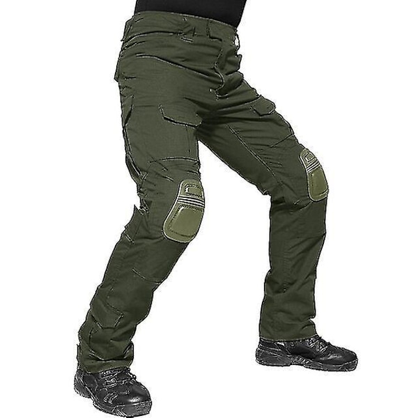 Camouflage Military Tactical Pants with Knee Pads for Men