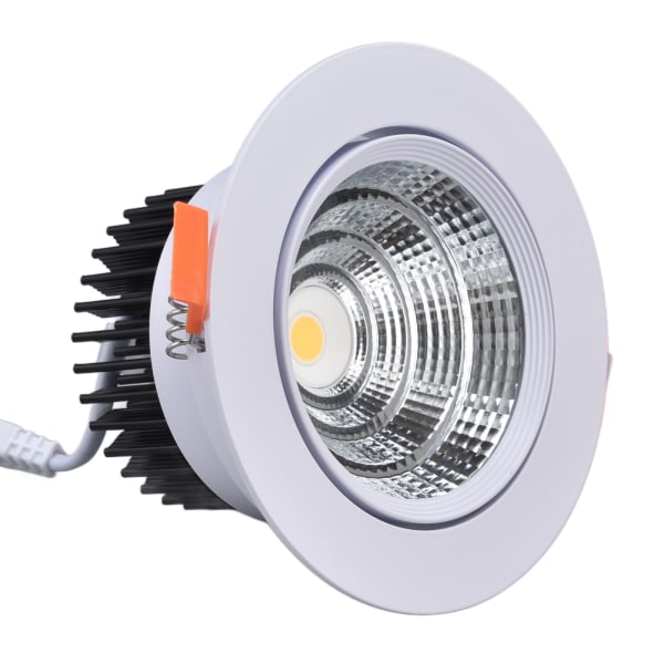 LED-infällda spotlights Stabilt ljus Bra värmeavledning Antikorrosion Lätt att installera LED-downlight 100-264V