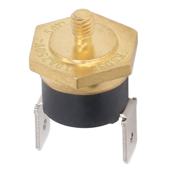 5 kpl KSD301 Kuparitermostaatti Bimetalli Normaali Suljettu M4 Snap Disc Lämpötilakytkin 250V 40℃