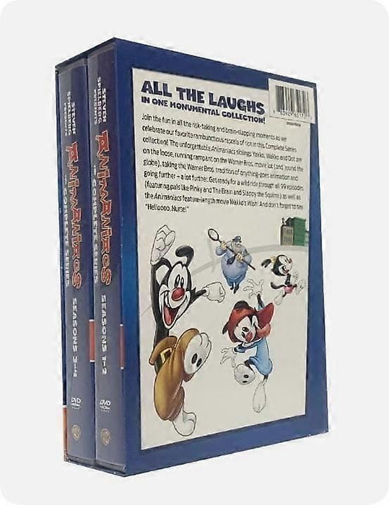 Steven Spielberg presenterer Animaniacs: Komplett serie (DVD 19-disker) engelsk versjon