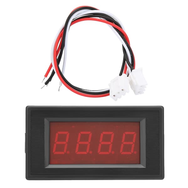 5135A 3 1/2-sifret rød LED Digital panelmåler DC Voltmeter Spenningsmåler (DC50V/DC100V/DC200V)