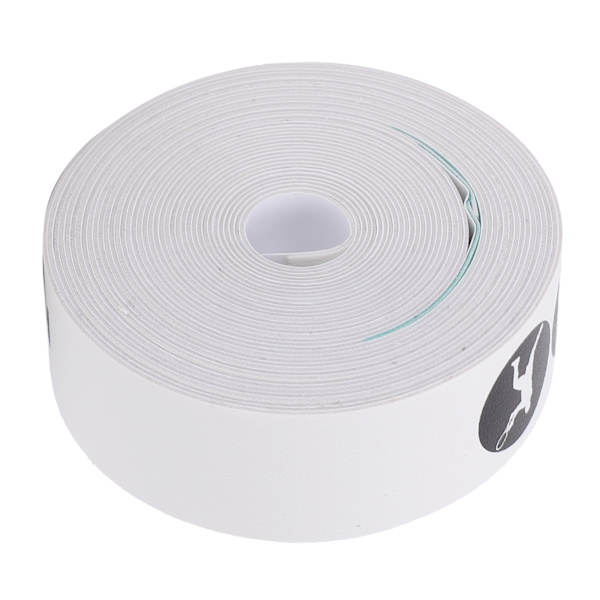 Tennisracketbeskyttelse AntiScratch Tape Racketbeskyttelse Rambeskyttelse PU Beskyttelsesdekal (Hvit)