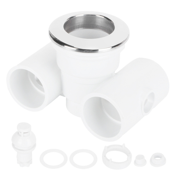 【NX】5 cm SPA massagedyse rustfrit stål badekar Hydroterapi jetdyse swimmingpooltilbehør