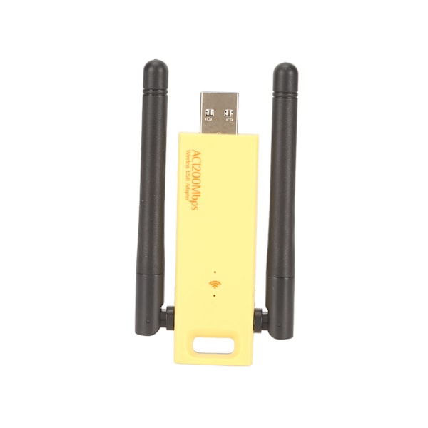 USB WiFi Adapter 2.4G 5G Dobbelt Bånd Dobbelt Antenne 802.11AC 1200Mbps WiFi netværksadapter til PC Bærbar