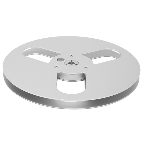 1/4 7 Tommer Tom Spol 3 Huller Aluminium Legering Åbningsmaskine Del Optagelses Spol til TEAC Sølv