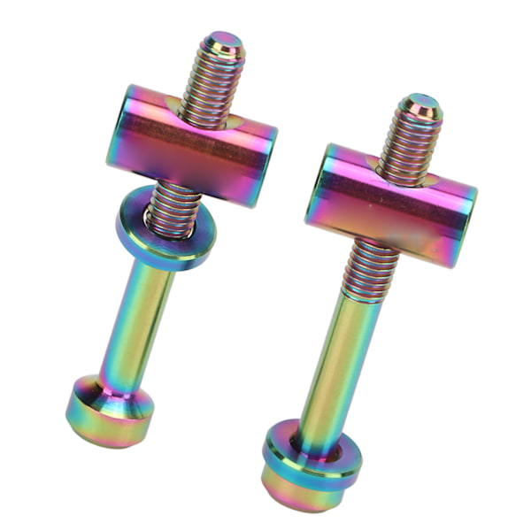 2 ST SKRUER M5 X 40 mm Cykel Saddelpind Skrue Saddelpind Fastgørelse Skrue Cykel DIY Reservedele Blændende