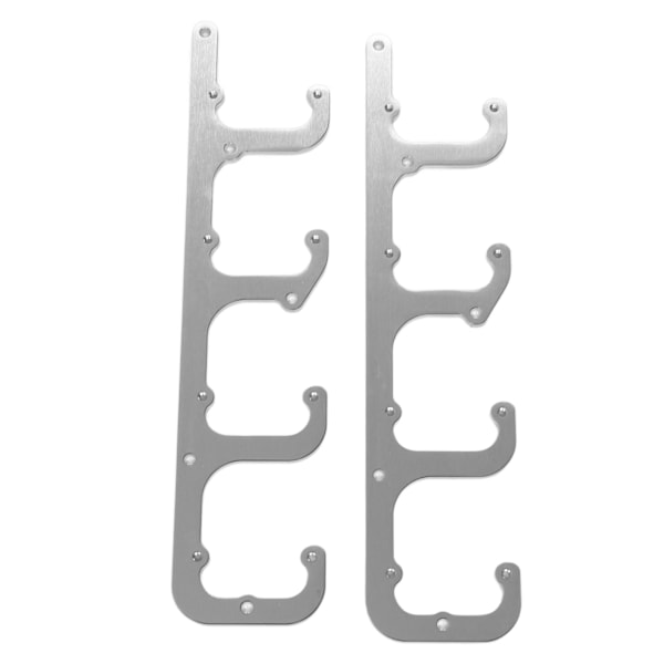 Kvadratiska Spolhållare Ventilkylare Silver Aluminiumlegering för LS1 LS3 LS2 LQ4 LQ9 LS6 L92 L99 L33 LR4 Motor