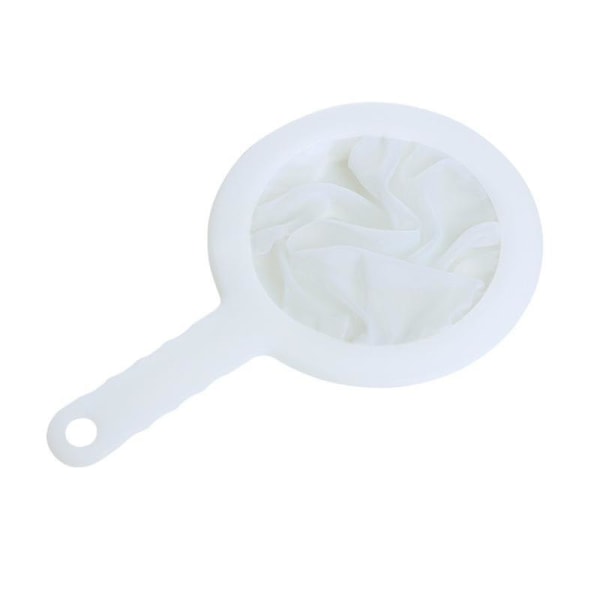 Ultra Fin Nylon Mesh Sil Plast Si Filter Skje For Soy Melk Kaffe Melk Yoghurt Juice 400 Mesh