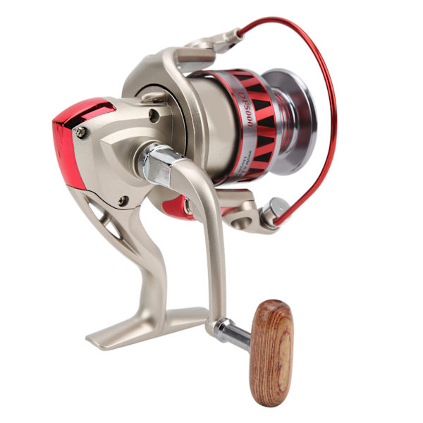 Hjul til fiskesnor i metal CNC vippearms Durable udendørs spinningshjul fiskehjul DF5000