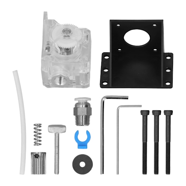 3D-skriverekstruder Dobbelt gir 1,75 mm filamentmating utskriftstilbehør for Creality CR10