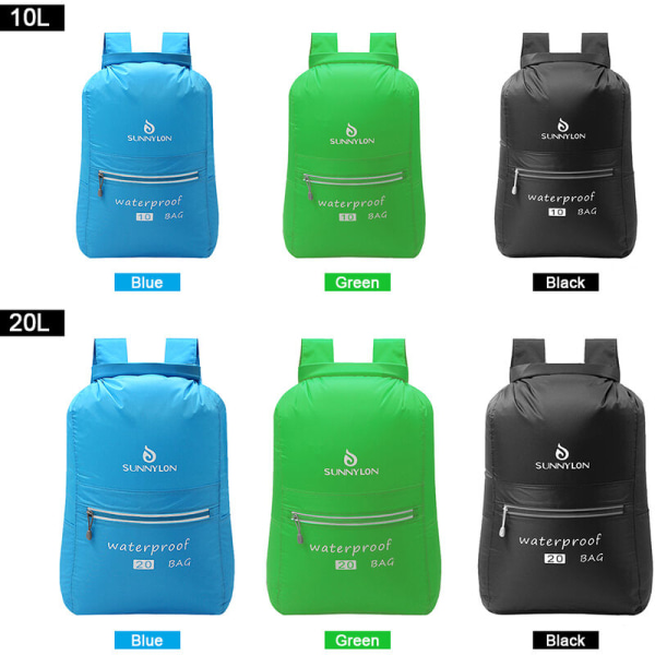 Tørtaske vandtæt vandtæt kompressionstørretaske til kajaksejlads, strand, lystsejlads, vandreture, camping, fiskeri