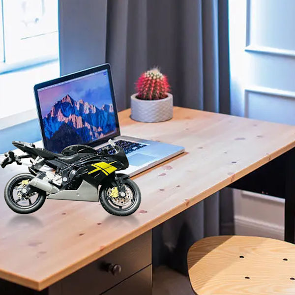 1:18 Motorcykel Legetøjsmodel Simulering Pædagogisk Legering Motorcykel Legetøj til Hjemindretning