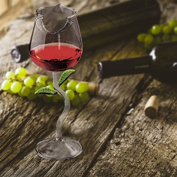 Viinilasi Rose Kukka Muotoinen Viinikulho Korkea Borosilikaattilasi Cocktaillasi Juhliin Baariin