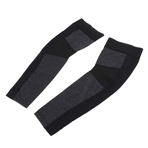 Arm Sleeves UV Solbeskyttelse Ergonomisk Høj Elasticitet Åndbar Hurtig Tørring Fugtabsorption Solærmer til Sport M