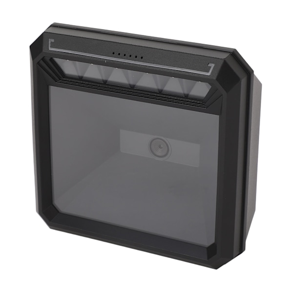 2D 1D QR streckkodsläsare Handsfree Desktop USB Automatisk 1D streckkodsläsare för butik
