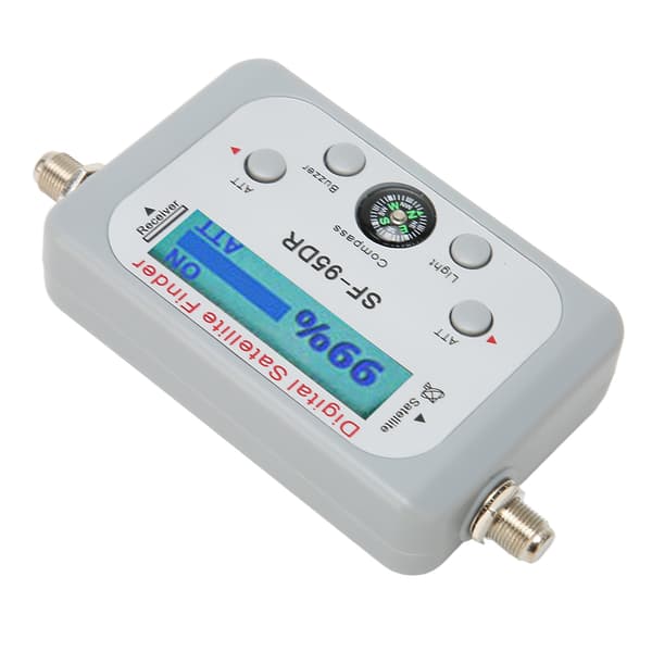 Digital Satellitfinder 950 til 2150MHz med ATT-Summerfunktion, Satellitsignalmåler med Kompas til DirecTV
