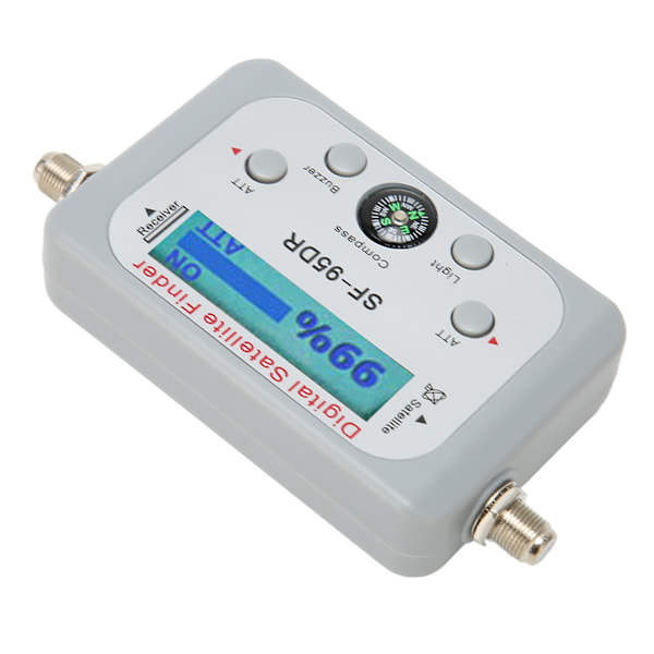Digital Satellittfinner 950 til 2150 MHz med ATT-summerfunksjon, satellittsignalmåler med kompass for DirecTV