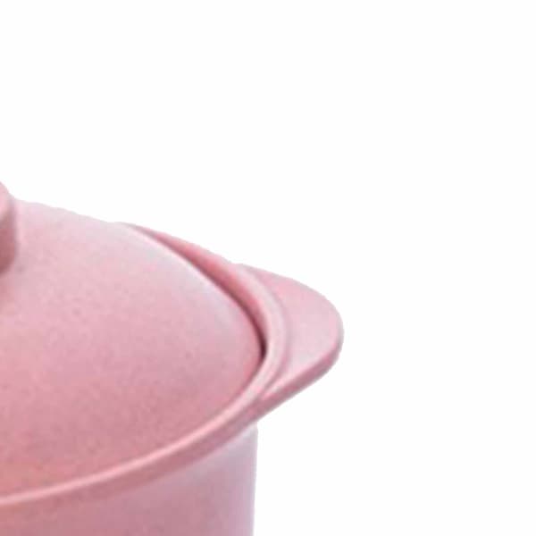 Instantnudler Bolle Nordisk Stil Studenter Multifunksjon Matbeholder med Lokk Rosa