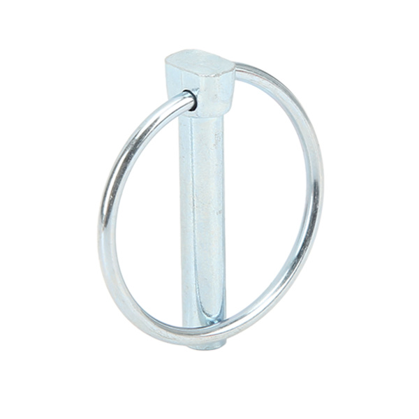 10 stk Pin Ring Clips Kulstofstål Ringformet Pin Ring Clips Klemme Kobling Låsestift til Cykel Lastbiler Bådslæb Traktorer 6mm X 45mm
