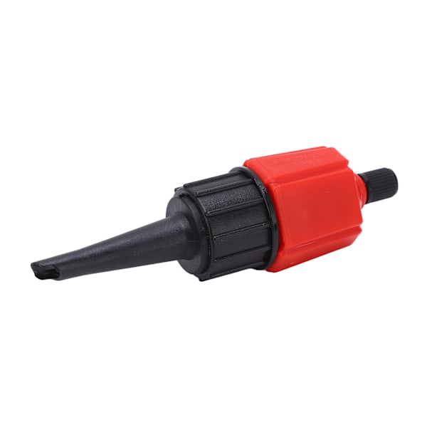 Båtluftventil Adapter Kompressor Luftventil Konverter Luftpumpe Adapter for Kajakk Oppblåsbar Båt Flåte Padle Brett (Kobling 1) Rød