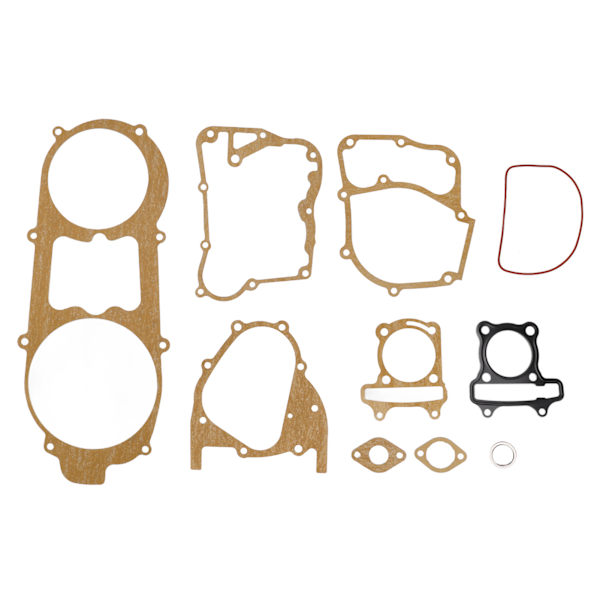 10 stycken motorcykelmotorpackningssats för GY6 150 GY6 125 Cylinder 157QMJ 1P57QMJ skotermoped