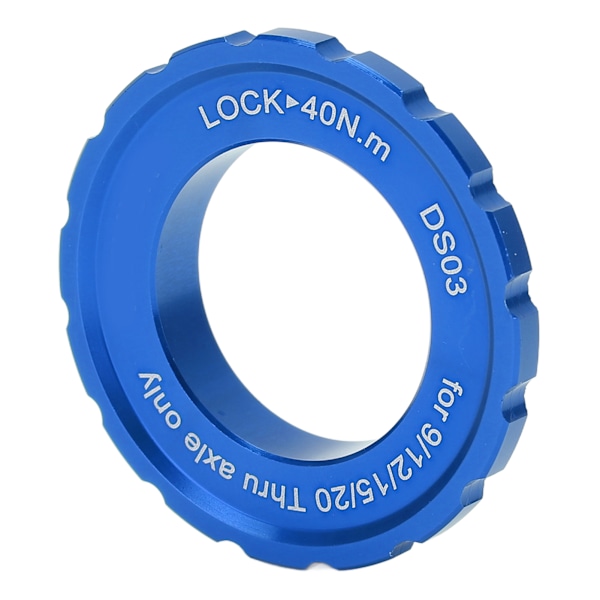 MEIJUN Centerlock Låsering Center Lock Hjulssæt Nav Tønde Aksel Skive Rotor Låsering til Cykel Mountainbike Blå