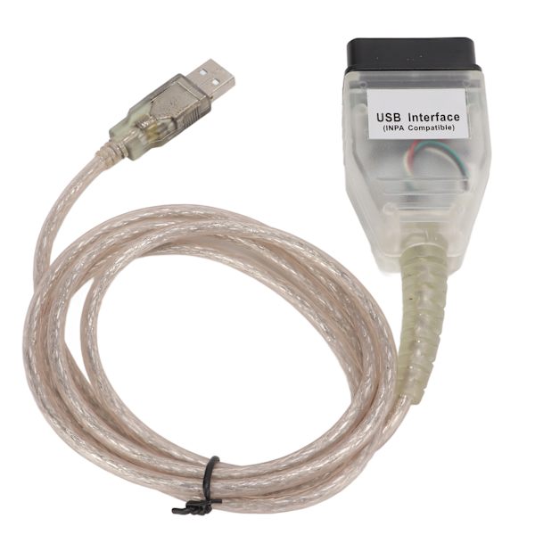 K+DCAN OBD2 Scanning Diagnostic Tool USB-gränssnitt med CD-ersättning för 3-serien E46 E83 E90