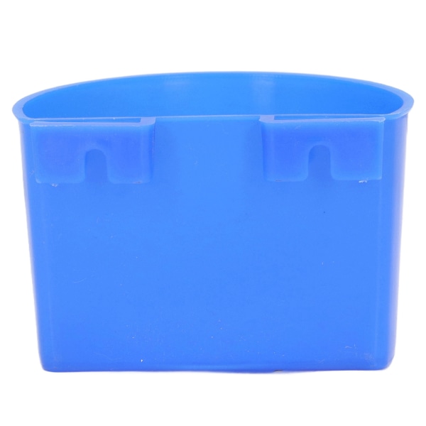 20 stk Fuglefoder Skål Plast Papegøje Vandfodring Kop Fuglebur Fodertrug Sæt Blå 9s6cm / 3.54x2.36in