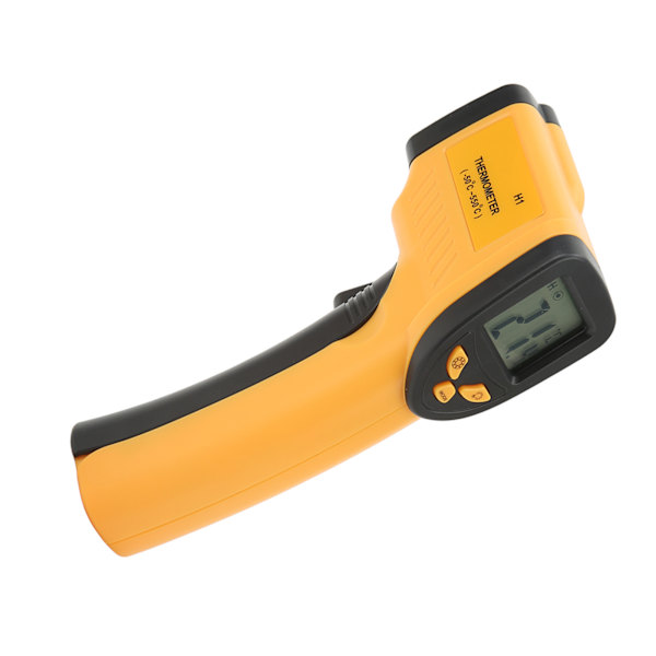 Digital infrarød termometer berøringsfri 12:1 håndholdt temperaturmålepistol ‑50‑550℃