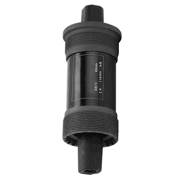 Mountainbike bunnbrakett forseglet 68 mm stålaksel med skrue for firkanthullsvev 116 mm/4,57 tommer