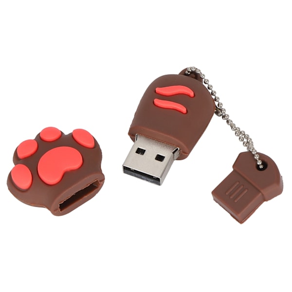 USB Flash Drive Sødt Tegneserie Miniature USB2.0 Memory Stick til Datalagring Forretningsgave 128GB