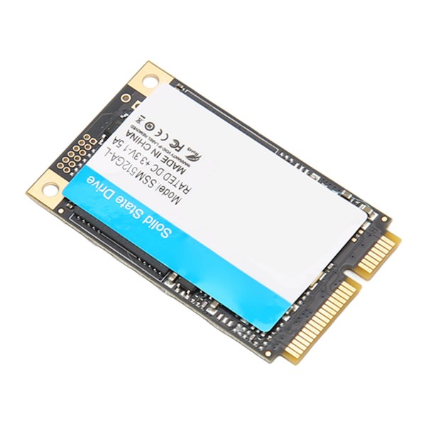 MSATA SSD 500MB/S Leshastighet 450MB/S Skrivehastighet Høyhastighets 3D TLC NAND SATA 3.0 SSD M.2 SSD for stasjonære datamaskiner Nettbrett 512GB