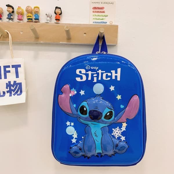 Lilo & Stitch Ryggsekk Barn 30 cm Barnehage – Skoleveske Polyester Blå