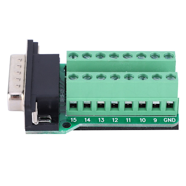 2 stk DB15-G2-00 DB15 til terminalblokk hannkontakt Nittende tanntype