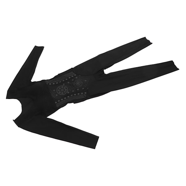 Pustende One Piece Shapewear Polyuretan Magehevende Undertøy Magekontroll Body Shaper SvartL