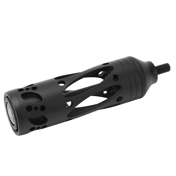 Bågskytte Båge Stabilisator Aluminiumlegering Compound Stötdämpare Vibrationsdämpare Svart