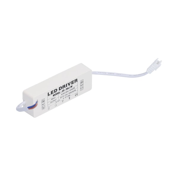 LED Driver Skyddsfunktion Bra värmeavledning Liten storlek Bekväm användning DIY Power Drive Connector för hushåll