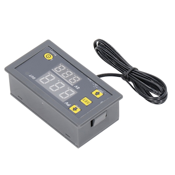 Temperaturkontrollmodul LED Digital Display ABS-hus Minitermostat 110‑220V för kylskåp