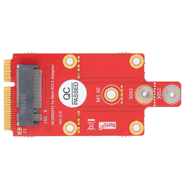 【NX】M.2 Key B til Mini PCIE Adapter Konverter Modul PC Laptop Desktop Computer Tilbehør