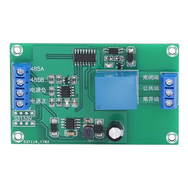 【NX】RS485 Datamaskin Kontroll Relémodul Chip MAX485 Heksadesimal Koding Kompakt Praktisk Driverkort DC7‑DC30V
