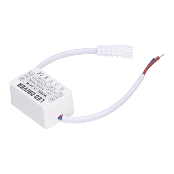 LED-drivrutin 300mA 9‑18VDC Liten storlek Enkel installation Bra värmeavledning LED-transformator för hemmet