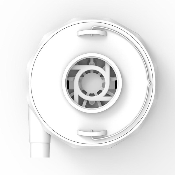 Elektrisk Luftpumpe med 5 Luftdyser Genopladelig Bærbar Inflatorpumpe med LED-lys til Pool-Flydere Luftmadras Luftmadras Svømmebøjle