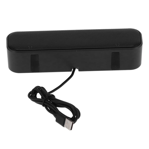 USB-högtalare Minihögtalarbox Inbyggt avkodat ljudkort Stereo Soundbar Datorhögtalare