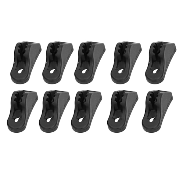 10st Tält Markis Rep Fäst Justerare Anti-Slip vindrep spännen för camping utomhus