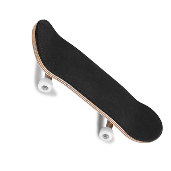 1. Løn Trælegering Gripbræt Finger Skateboards med Kasse Reducer Tryk Præsenter Hvid